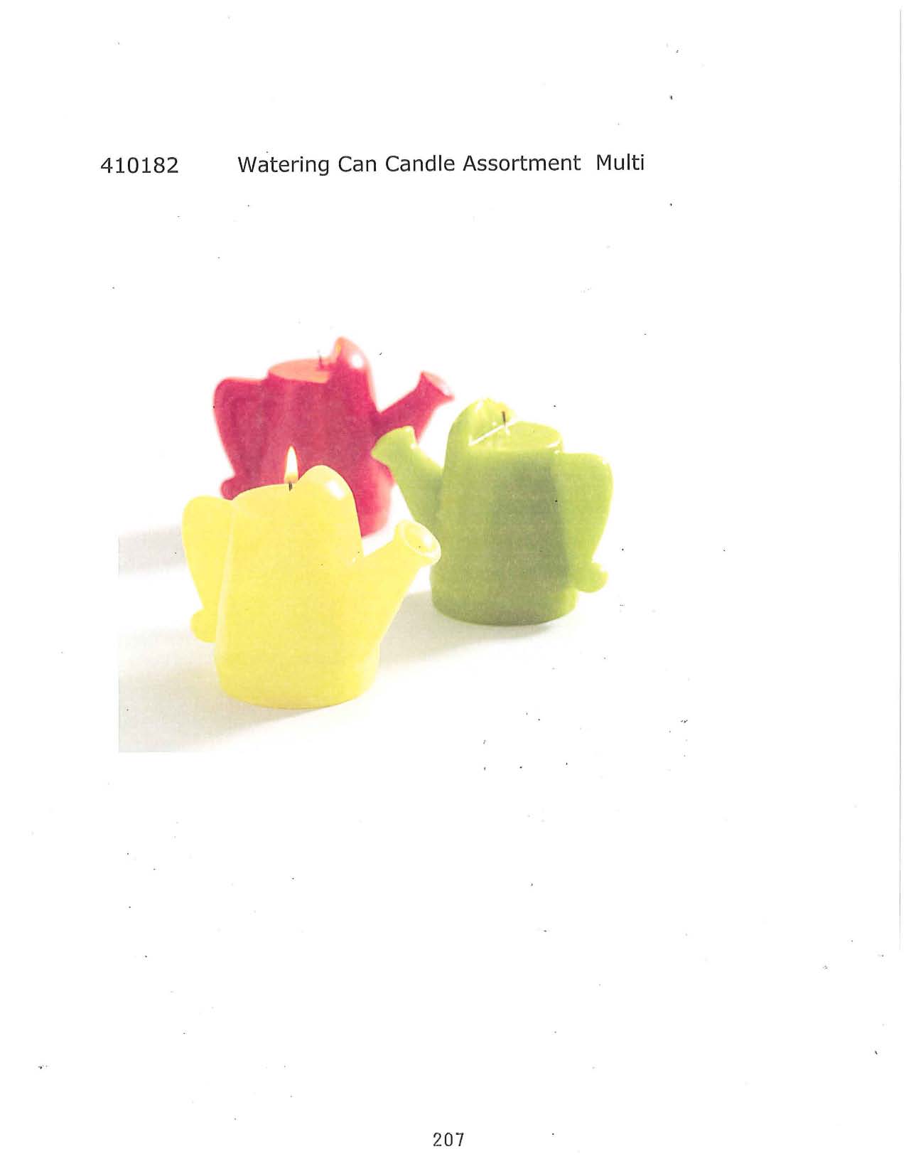 Watering Can Candle Assortment - Multi